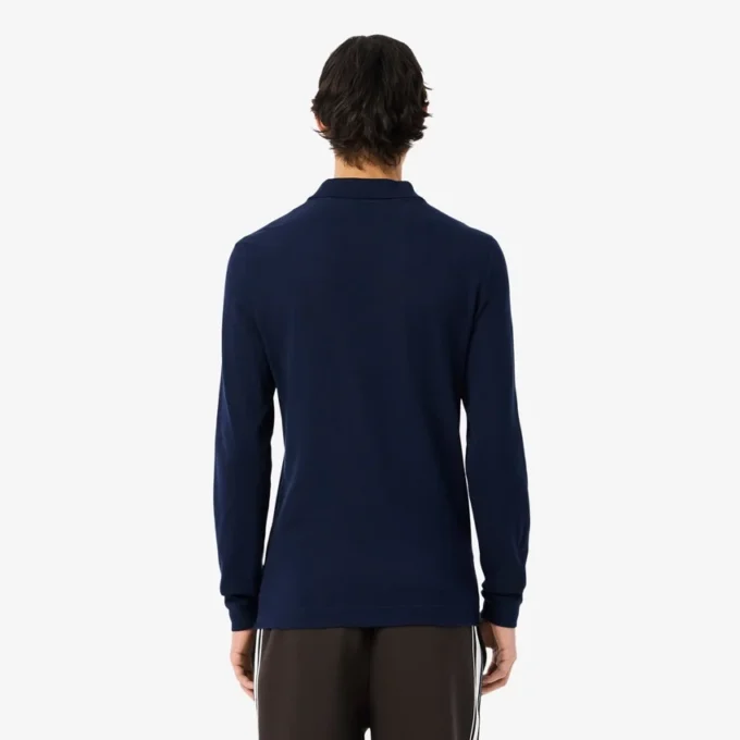 Polo de manga comprida L.12.12 Slim Fit para homem
