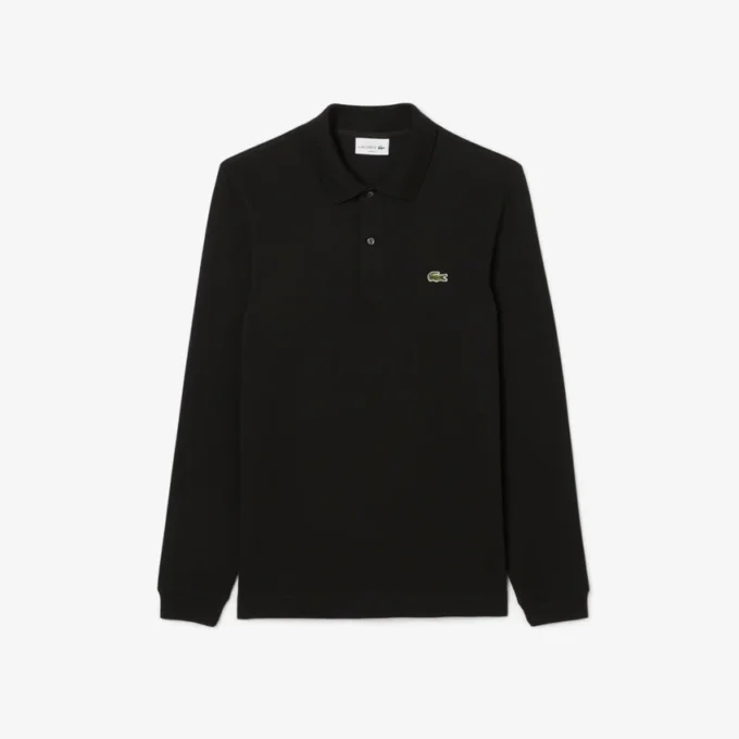 Polo de manga comprida L.12.12 Slim Fit para homem