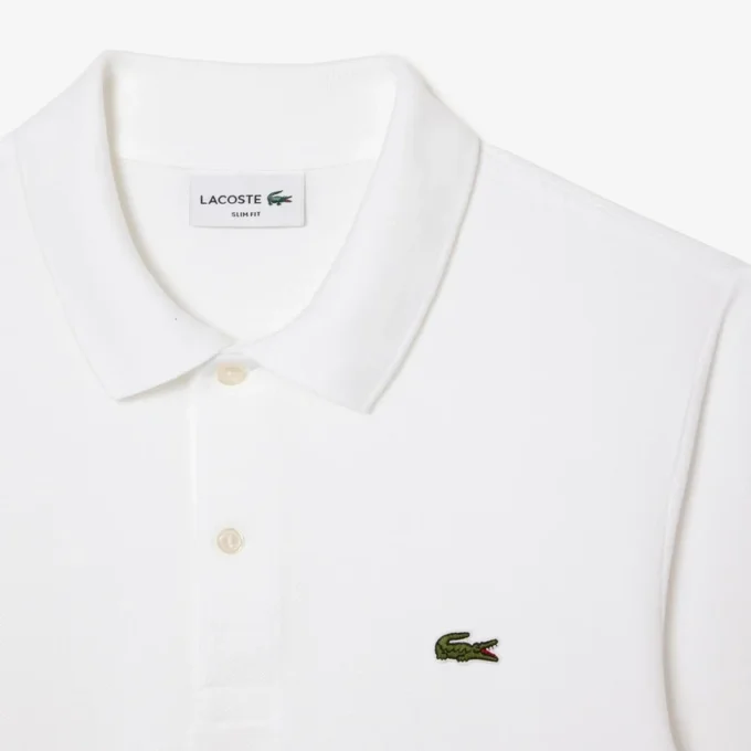 Polo de manga comprida L.12.12 Slim Fit para homem