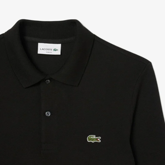 Polo de manga comprida L.12.12 Slim Fit para homem