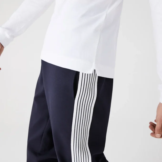 Polo de manga comprida L.12.12 Slim Fit para homem