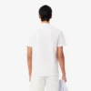 Polo de mistura de algodão com corte regular para homem