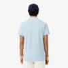 Polo de mistura de algodão com corte regular para homem