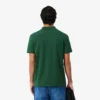 Polo de mistura de algodão com corte regular para homem
