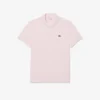 Polo de mistura de algodão com corte regular para homem