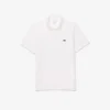 Polo de mistura de algodão com corte regular para homem