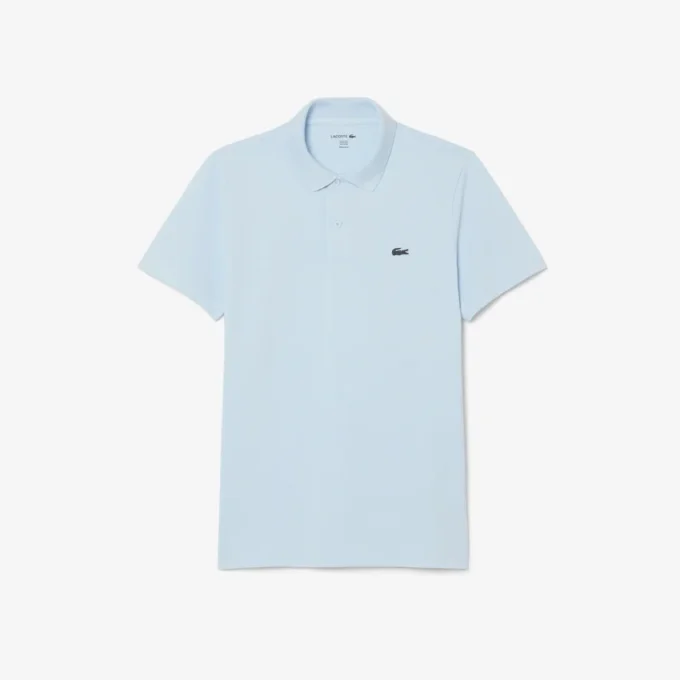 Polo de mistura de algodão com corte regular para homem