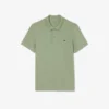 Polo de mistura de algodão com corte regular para homem