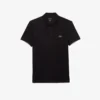 Polo de mistura de algodão com corte regular para homem