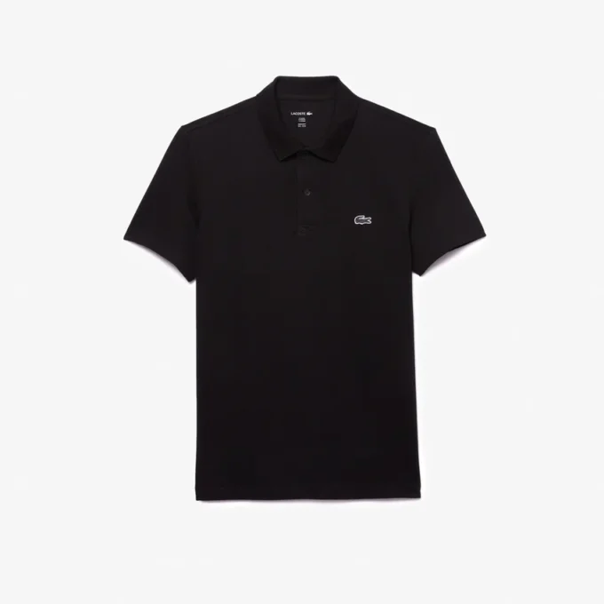Polo de mistura de algodão com corte regular para homem