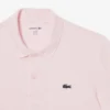 Polo de mistura de algodão com corte regular para homem