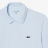Polo de mistura de algodão com corte regular para homem