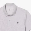 Polo de mistura de algodão com corte regular para homem
