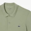 Polo de mistura de algodão com corte regular para homem