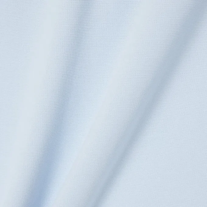 Polo de mistura de algodão com corte regular para homem
