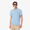 Polo de piqué com crocodilo em corte clássico para homem