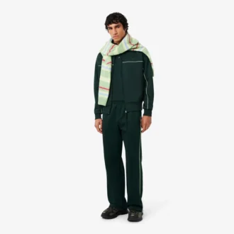Polo de piqué com crocodilo em corte clássico para homem