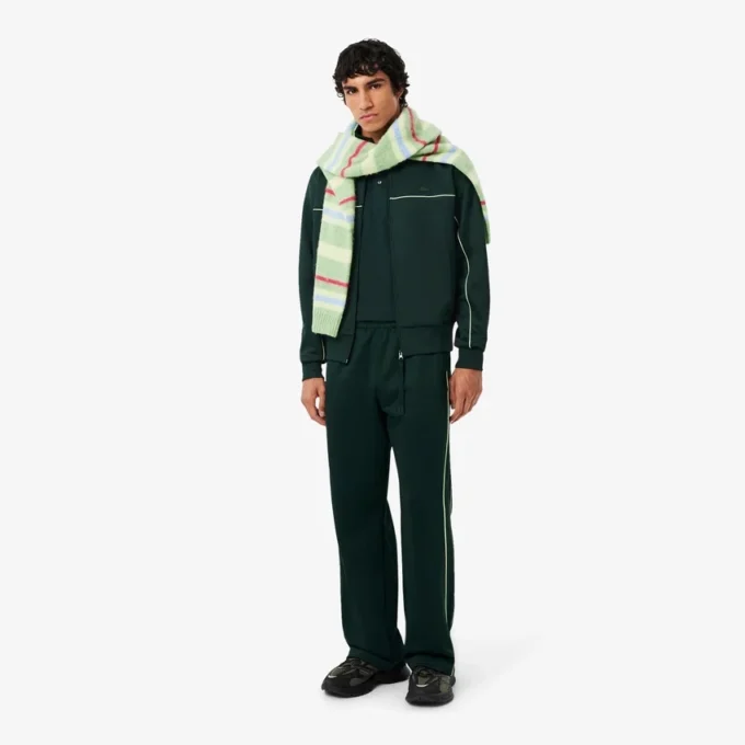 Polo de piqué com crocodilo em corte clássico para homem
