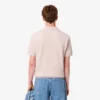 Polo de piqué com crocodilo em corte clássico para homem