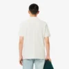 Polo de piqué com crocodilo em corte clássico para homem
