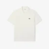 Polo de piqué com crocodilo em corte clássico para homem
