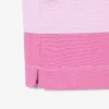 Polo de râguebi oversized em algodão às riscas