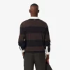 Polo de râguebi às riscas com corte descontraído para homem
