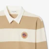 Polo de râguebi às riscas com corte descontraído para homem