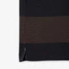 Polo de râguebi às riscas com corte descontraído para homem