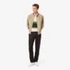 Polo de riscas clássico para homem, fabricado em França