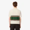 Polo de riscas clássico para homem, fabricado em França