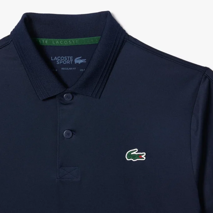 Polo de ténis em jersey Ultra Dry de corte regular para homem