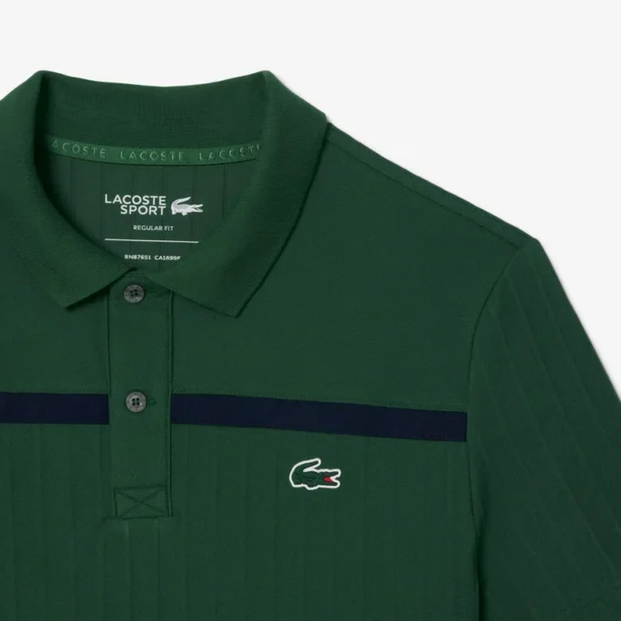 Polo de ténis Heritage Ultra Dry com emblema para homem