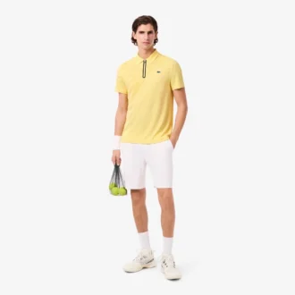 Polo de ténis slim fit com estampado Ultra Dry para homem