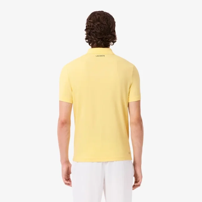 Polo de ténis slim fit com estampado Ultra Dry para homem