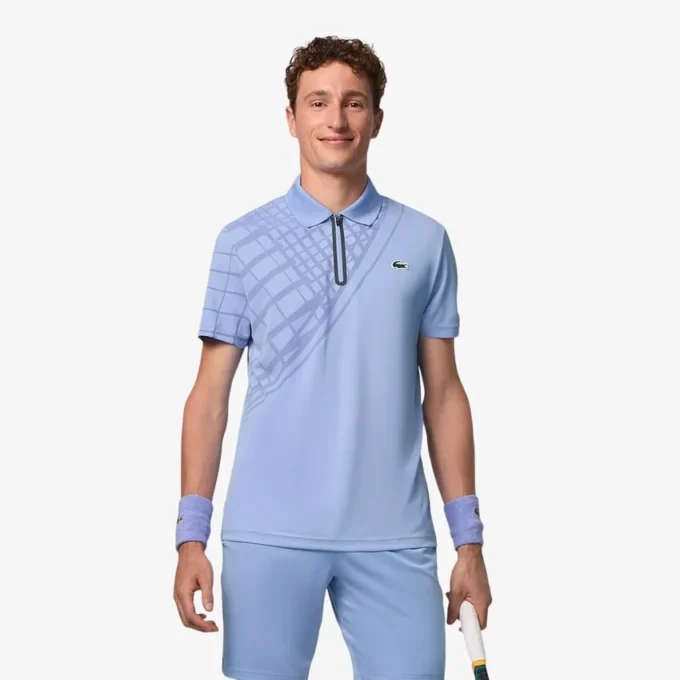 Polo de ténis slim fit estampado Ultra Dry para homem
