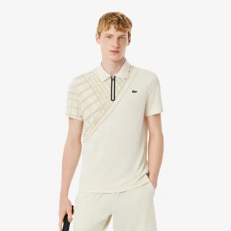 Polo de ténis slim fit estampado Ultra Dry para homem