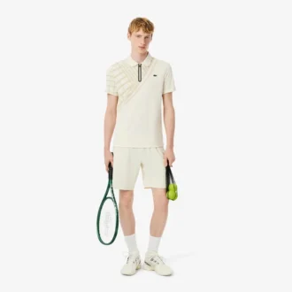 Polo de ténis slim fit estampado Ultra Dry para homem