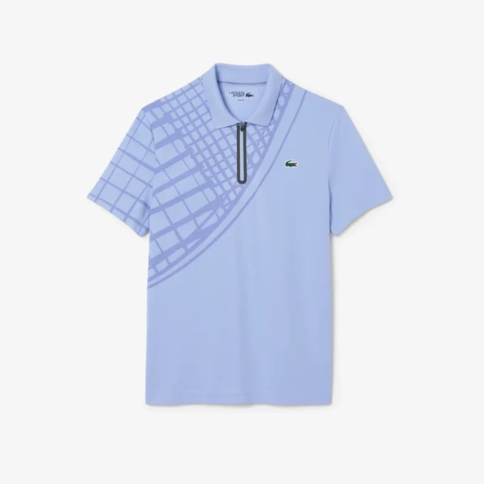 Polo de ténis slim fit estampado Ultra Dry para homem