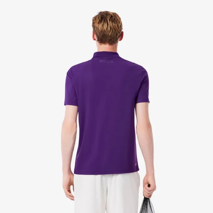 Polo de ténis slim fit estampado Ultra Dry para homem