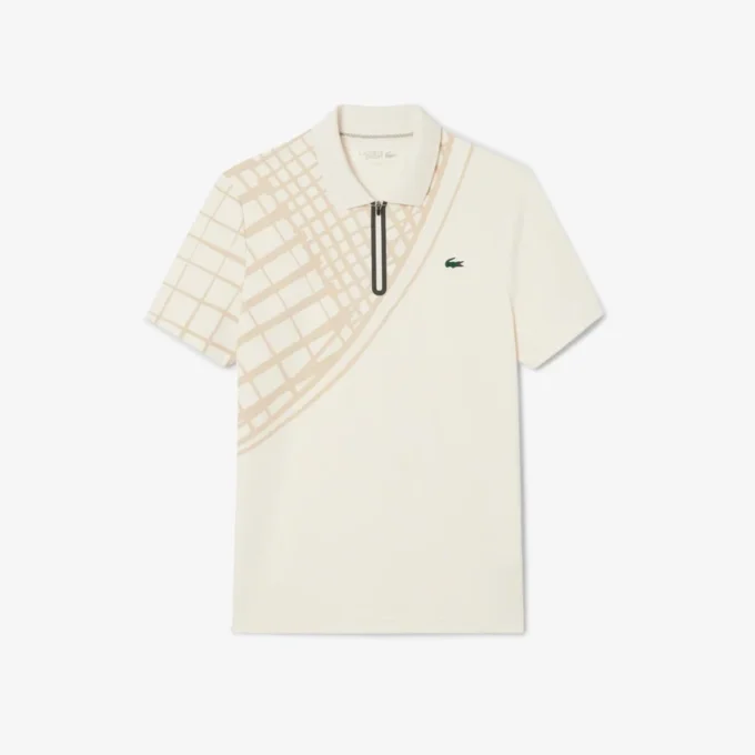 Polo de ténis slim fit estampado Ultra Dry para homem