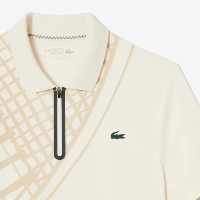 Polo de ténis slim fit estampado Ultra Dry para homem