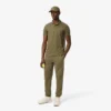 Polo de ténis Ultra Dry com riscas da marca para homem