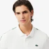 Polo de ténis Ultra Dry com riscas da marca para homem