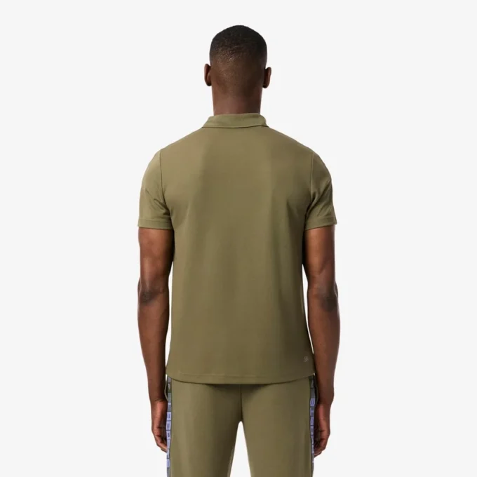 Polo de ténis Ultra Dry com riscas da marca para homem