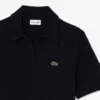 Polo em malha bouclé com corte clássico