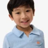 Polo em tecido felpudo