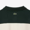 Polo feminino com riscas, corte justo, fabricado em França