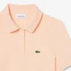 Polo feminino de corte regular em tecido Petit Piqué