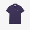 Polo feminino de corte regular em tecido Petit Piqué